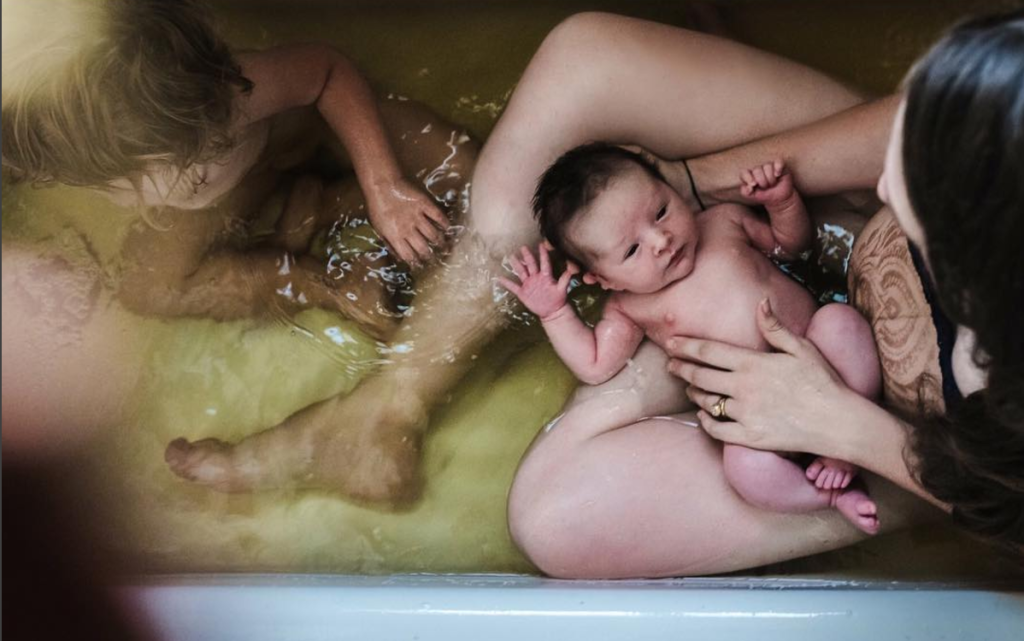 postpartum herb bath