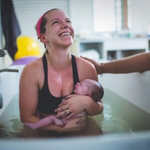 Birth Center Birth Story told with Midwife