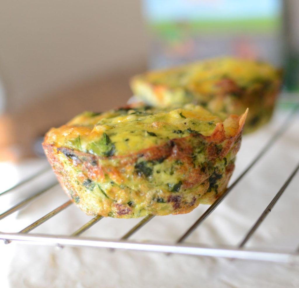 toddler mini fritatta