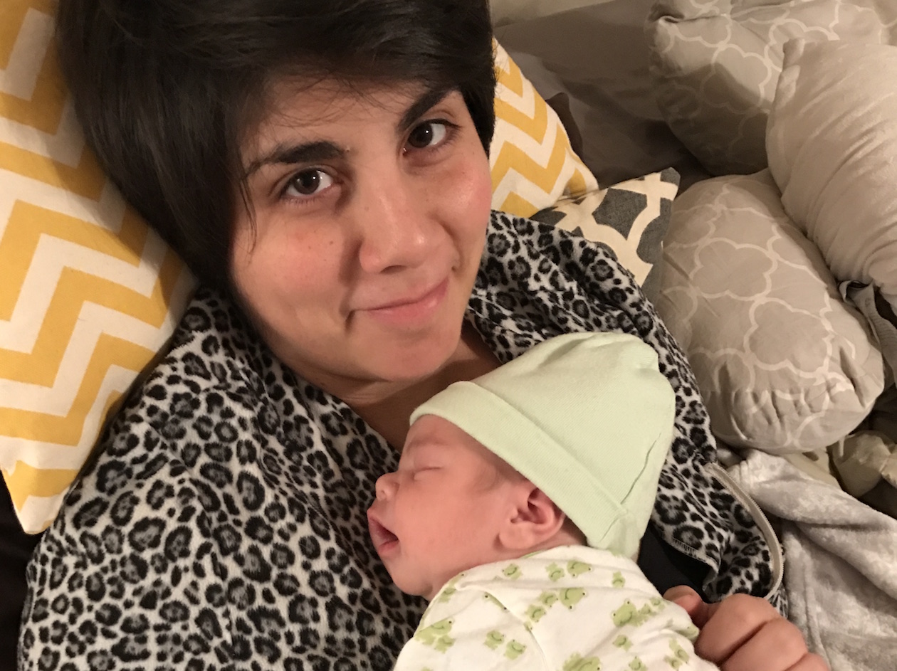 Unmedicated Hospital Birth with AROM