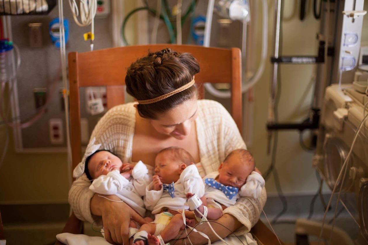Triplets Birth Story with Postpartum Hemorrhage