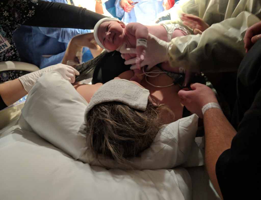 hypnobirthing hospital birth story