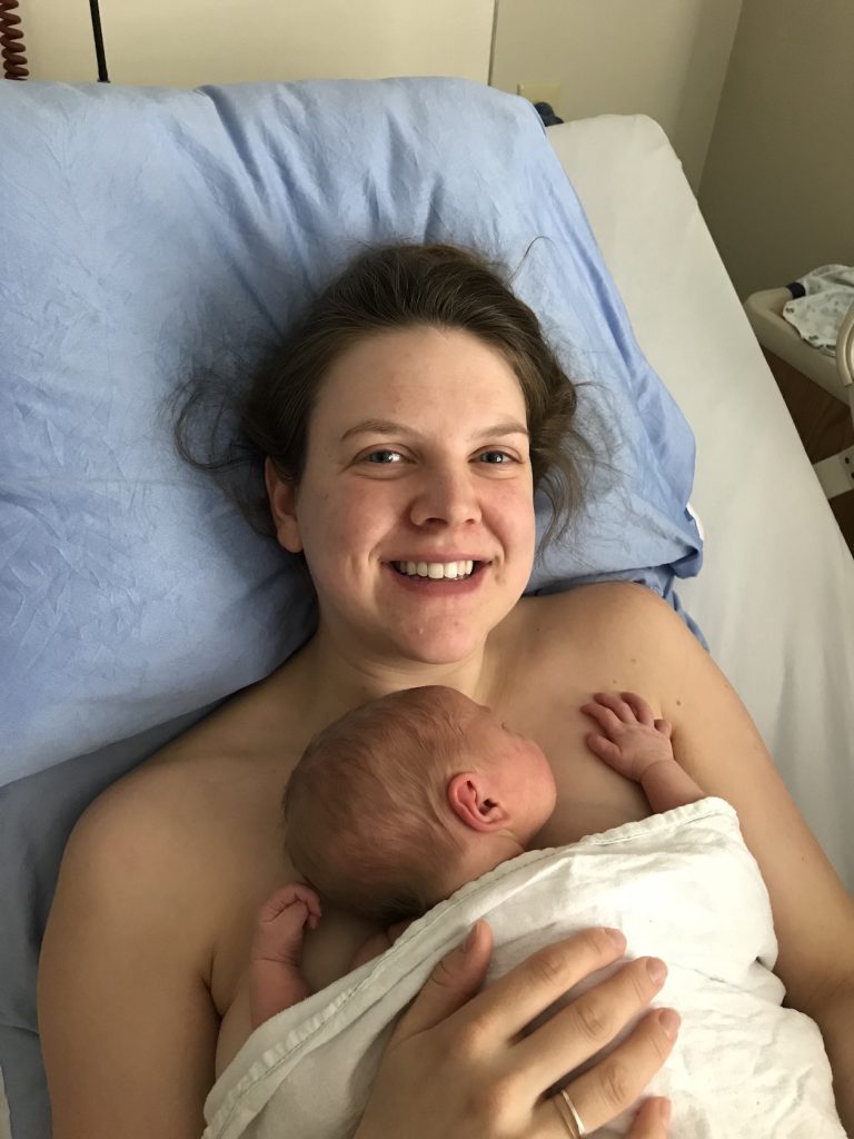 skin to skin after c section