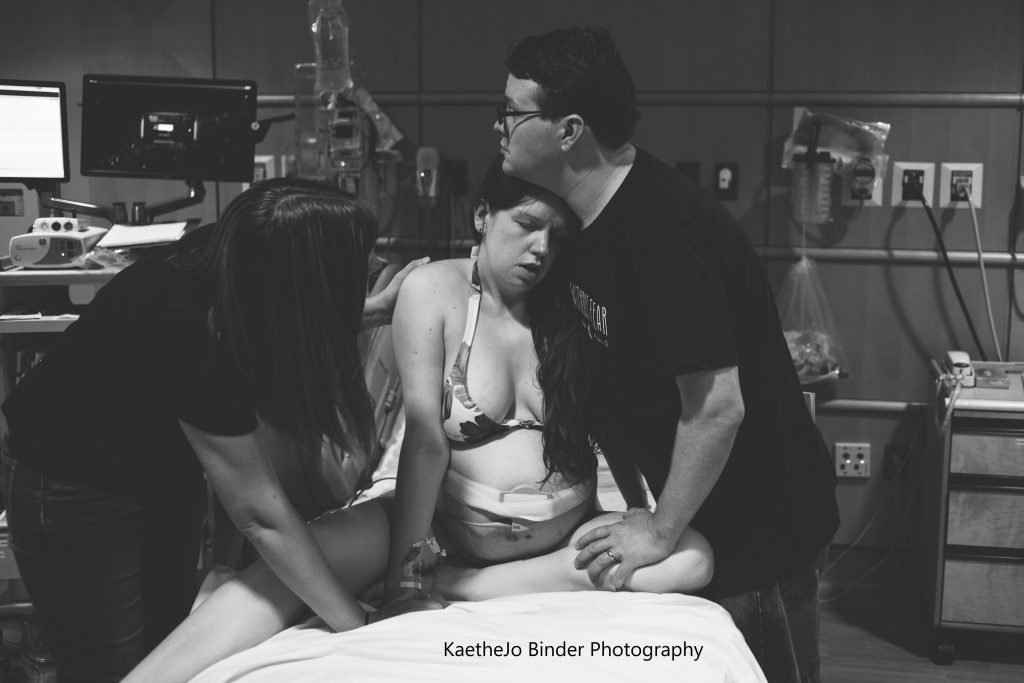 unmedicated hospital birth story