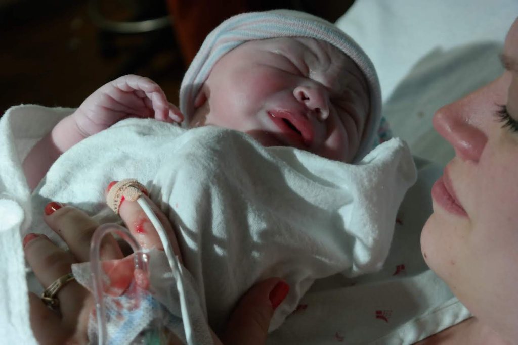 epidural hospital birth story