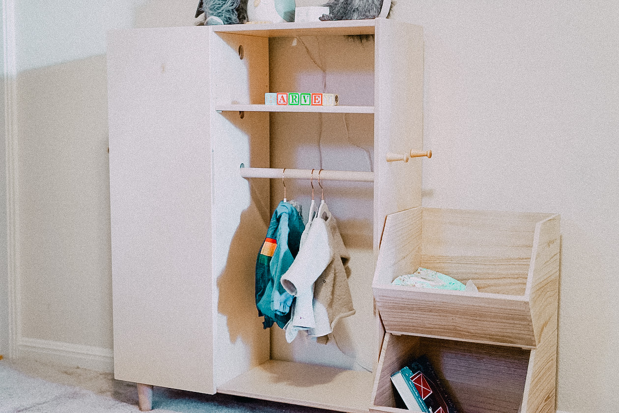 montessori wardrobe baby