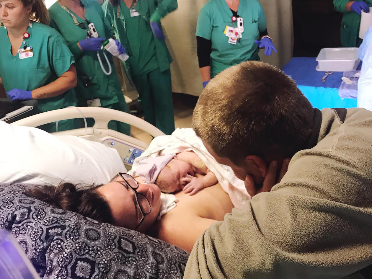 Induced Labor at the Hospital with Midwives