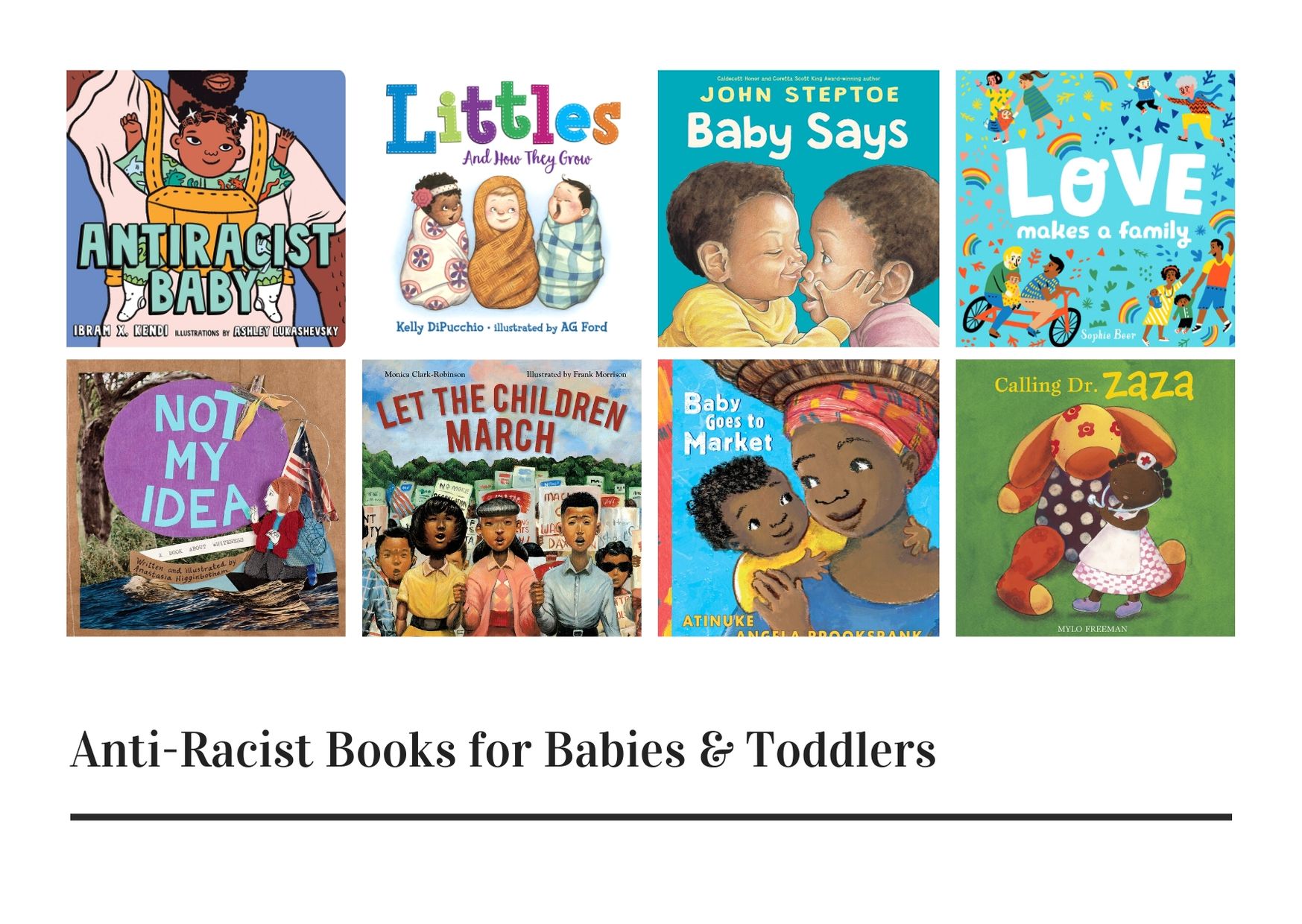 Anti-Racist Books for Babies & Toddlers