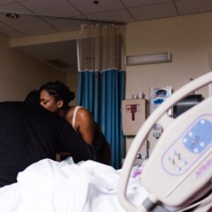 Peaceful Birth Center Birth and Hospital Induction with Posterior Baby