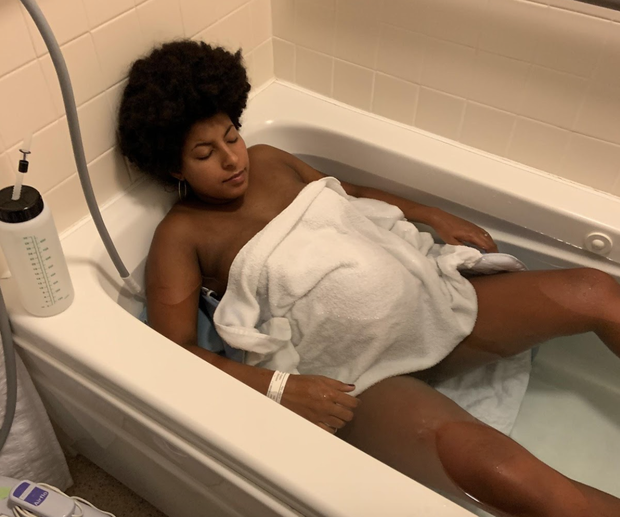 Positive Hospital Birth with Hypnobirthing & Midwife