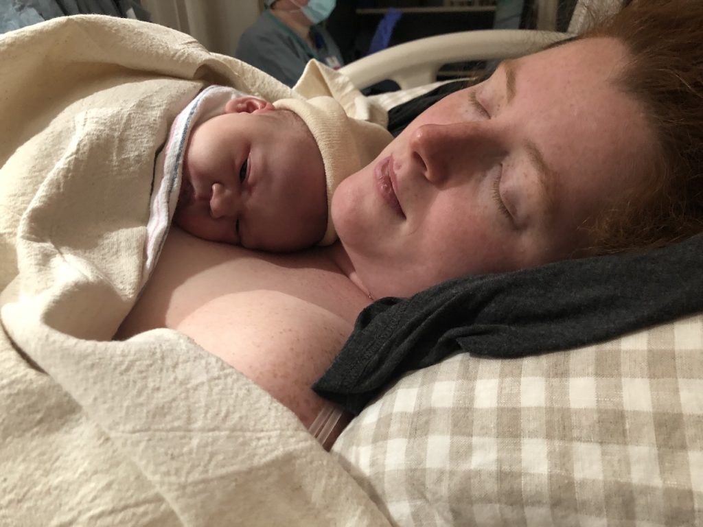 taylor trew birth story