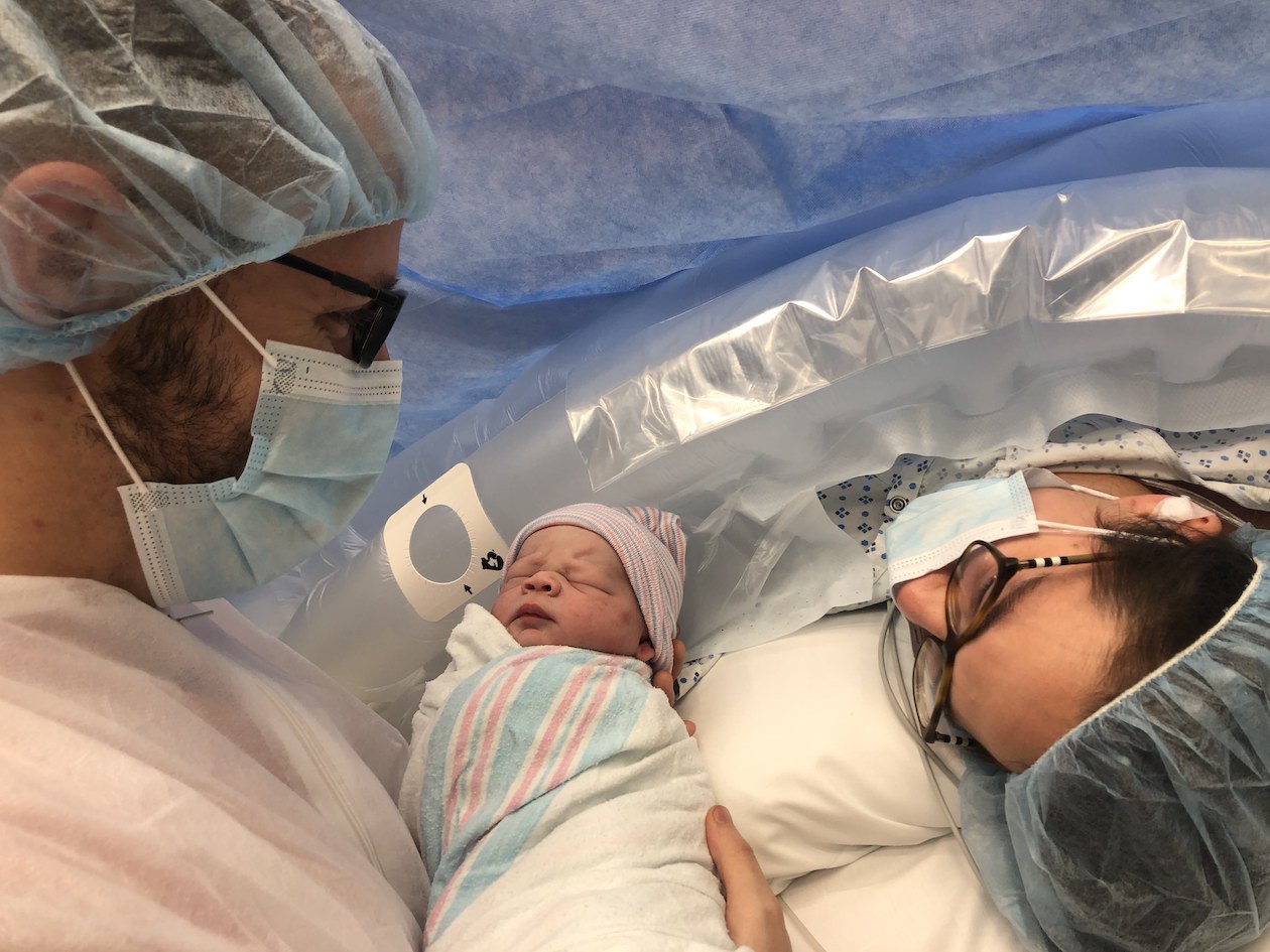 Gentle Cesarean with Wonderful Birth Team