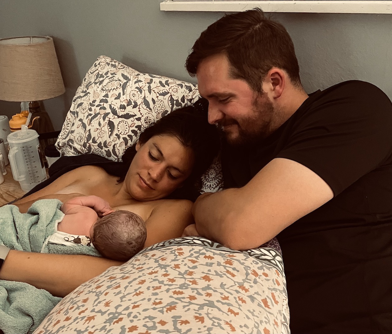 Home Water Birth with Co-care from OBGYN