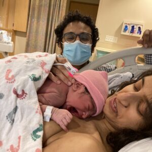 Pediatrician Mom Navigating Pregnancy, Birth, and New Motherhood during a Pandemic