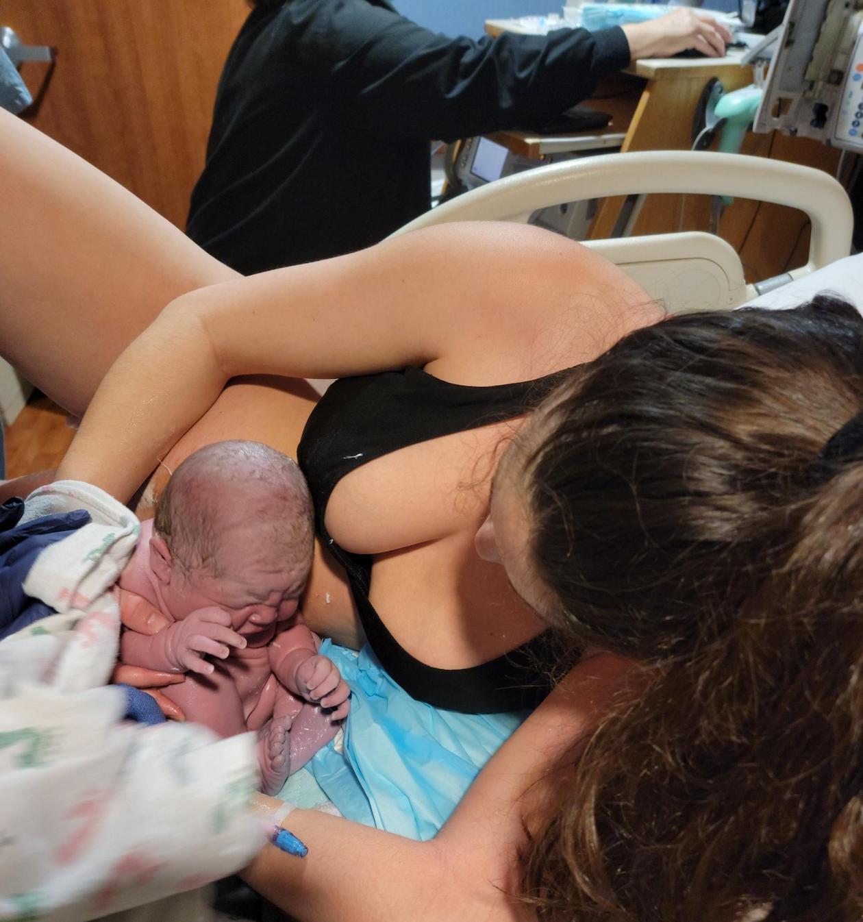 Unmedicated Hospital Birth with Midwife + Surviving Colic and Precipitous Second Birth