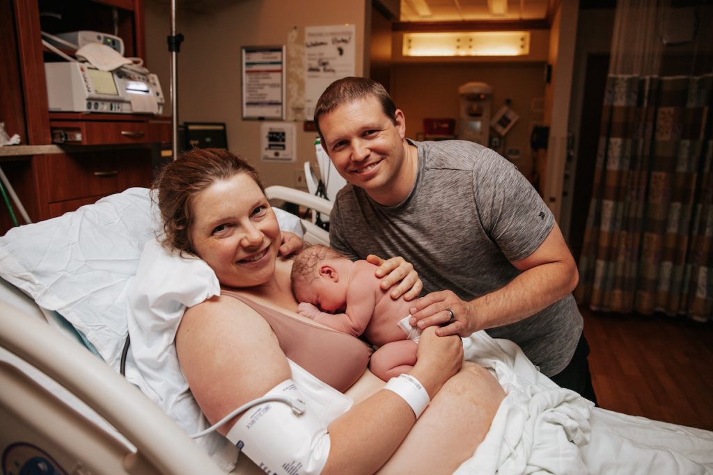 VBAC induction birth story