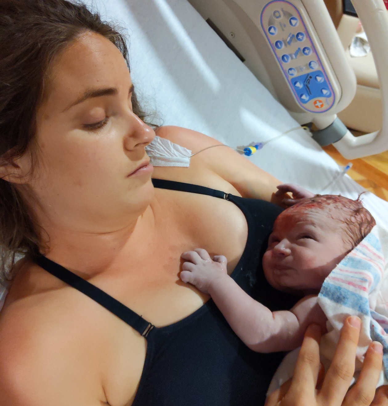 Miscarriage During Covid, Positive Hospital Birth with Failed Epidural and Episiotomy