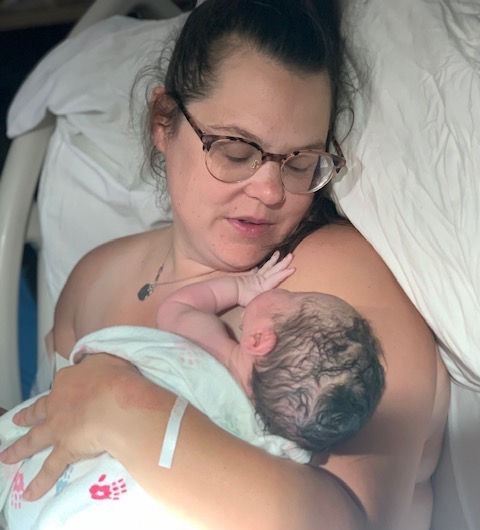 hospital-induction 41 weeks birth story