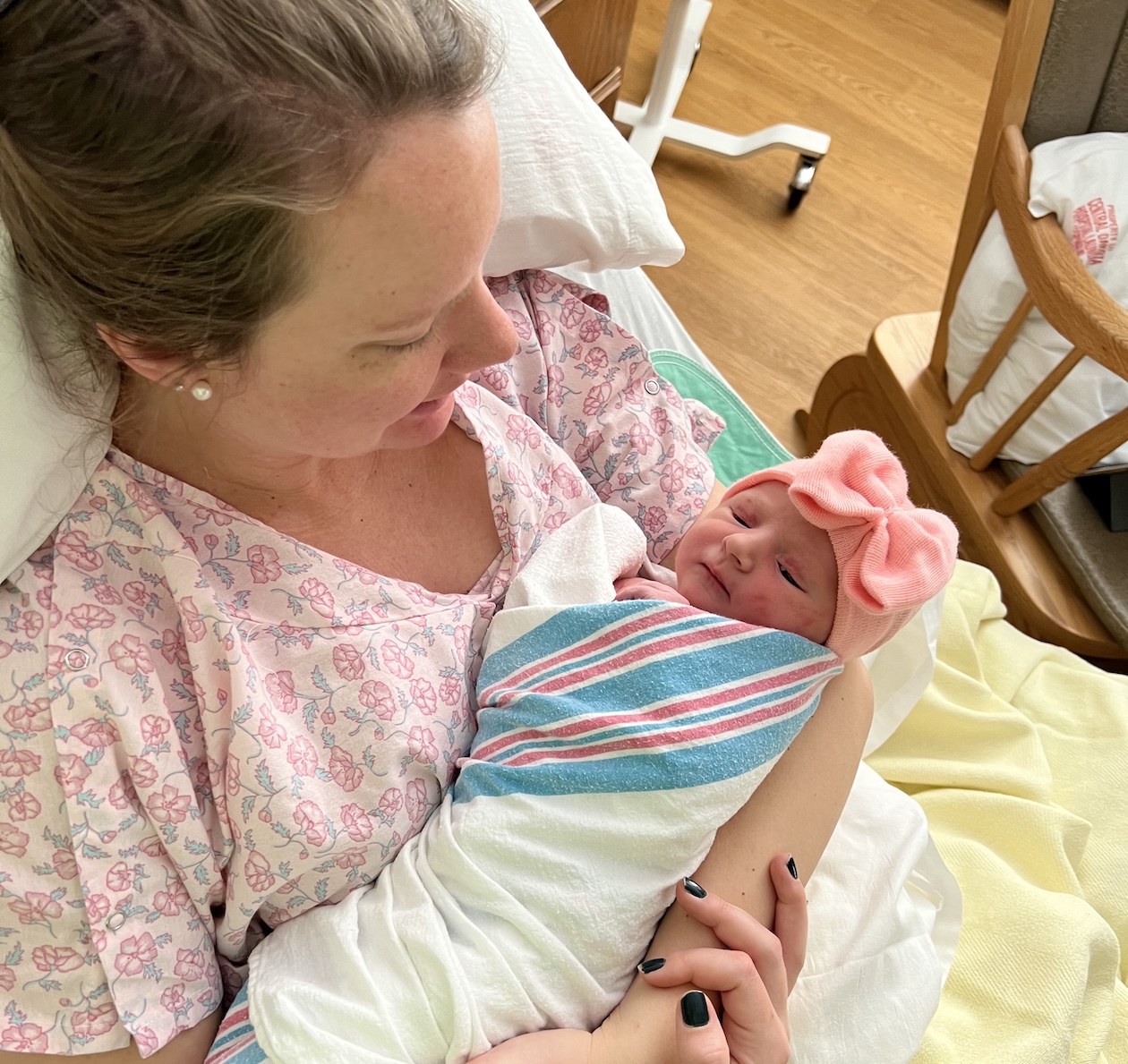 Two Unmedicated Hospital Births and Heart Arrhythmia Discovery During Pregnancy