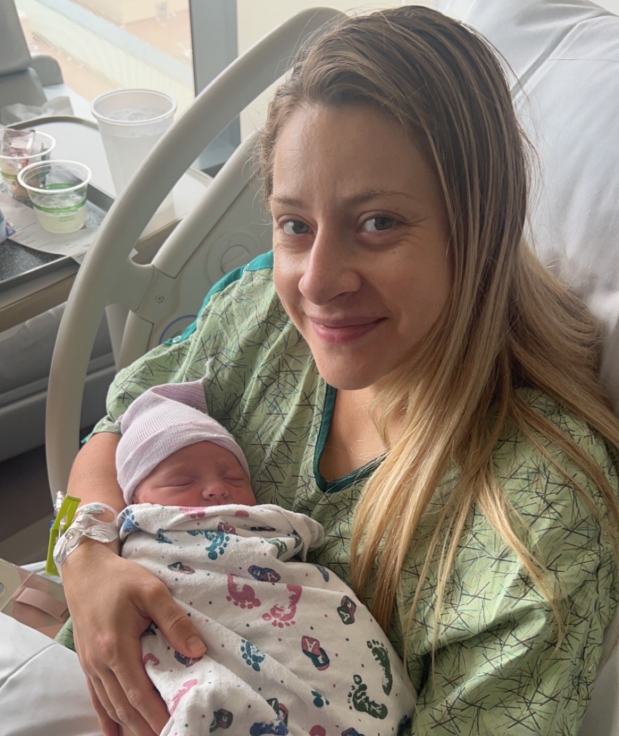 Positive Epidural Birth Story after Pregnancy During a Deployment