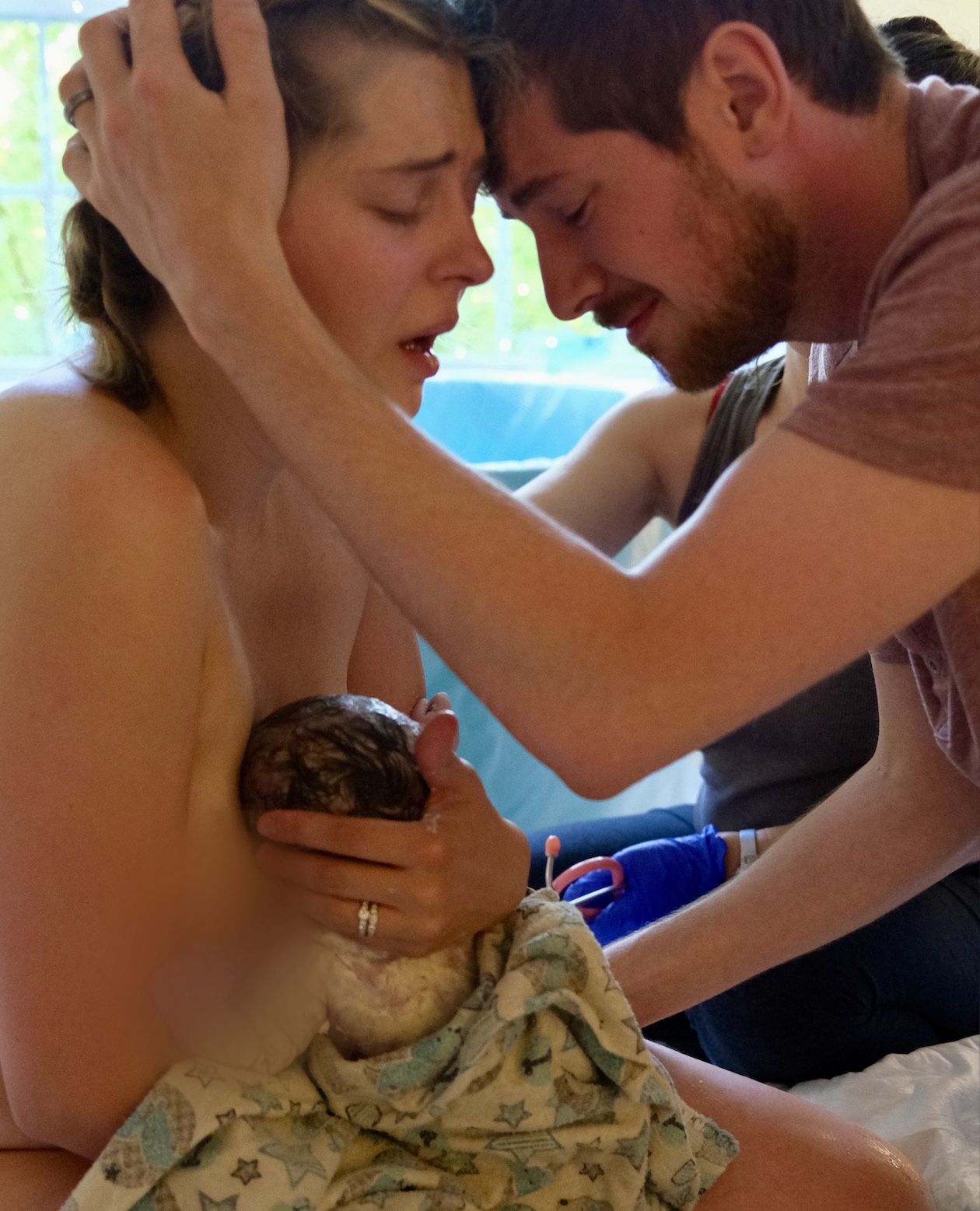 Hospital Induction with Difficult Hospital Staff and Peaceful Redemptive Homebirth Birth Story