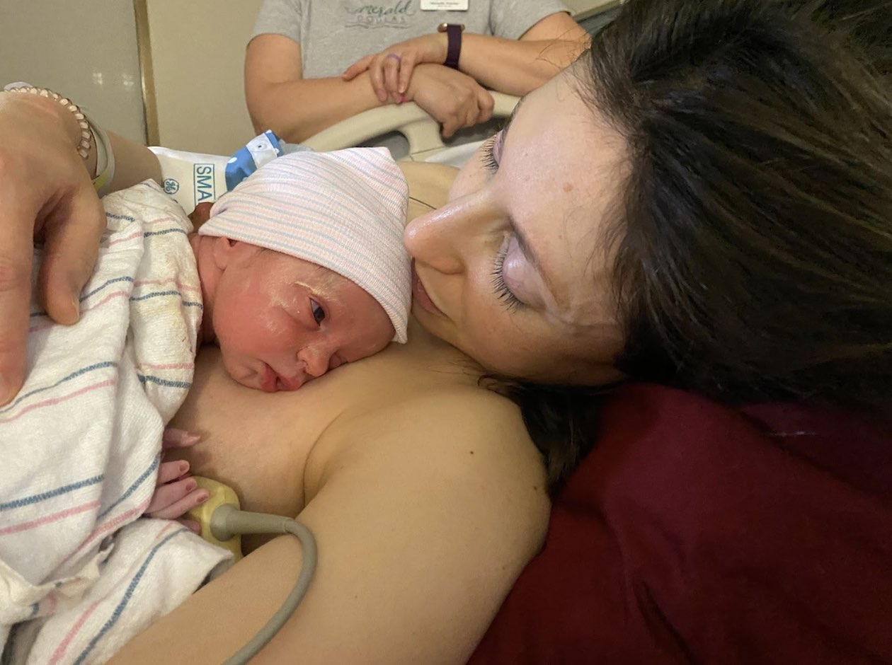 Medically Augmented First Birth for PROM and Fast Unmedicated Second Birth Story