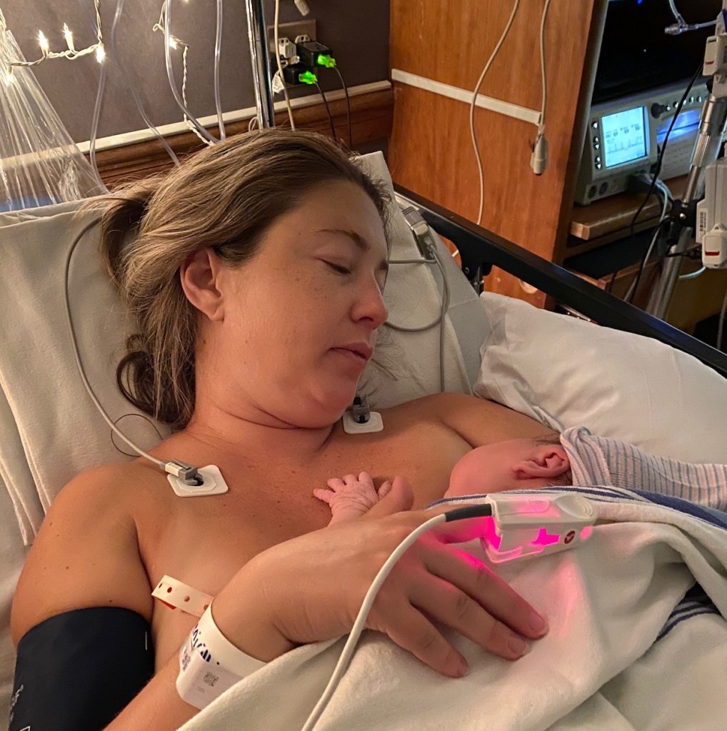 ananda demaio birth story