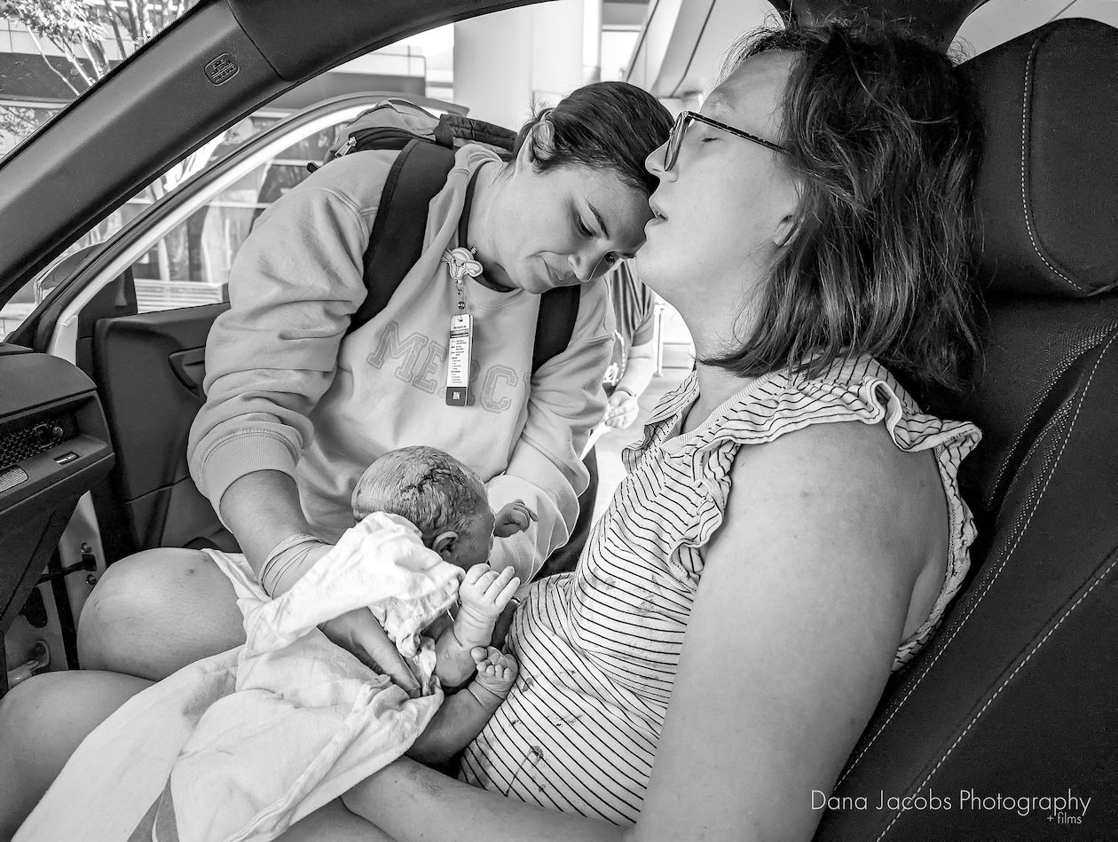 Two Positive Unmedicated Birth Stories: Birth Center to Hospital Transfer & Fast 2nd Birth in a Moving Car