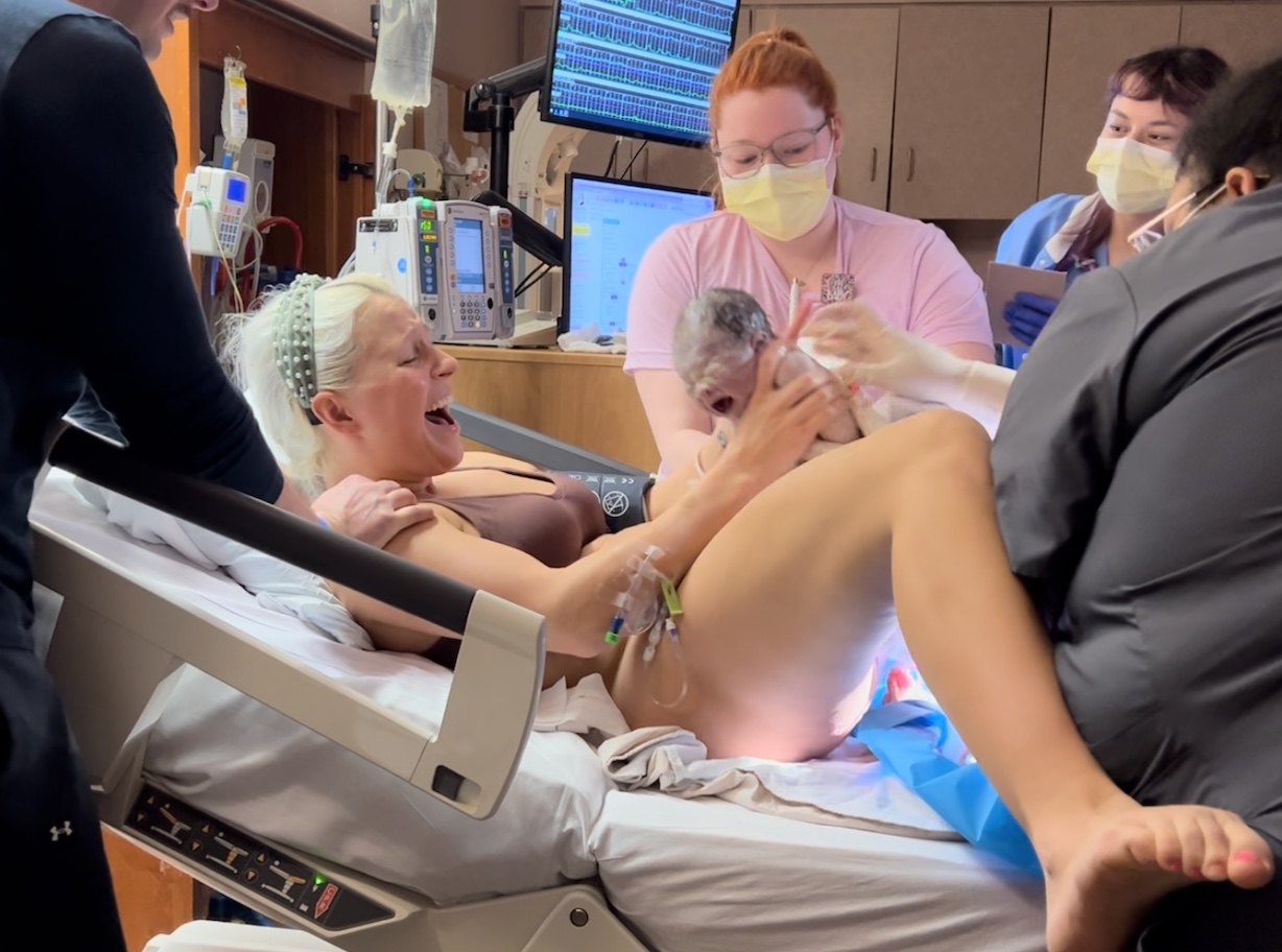 Positive Hospital Birth with Postpartum Preeclampsia that Resolved Quickly