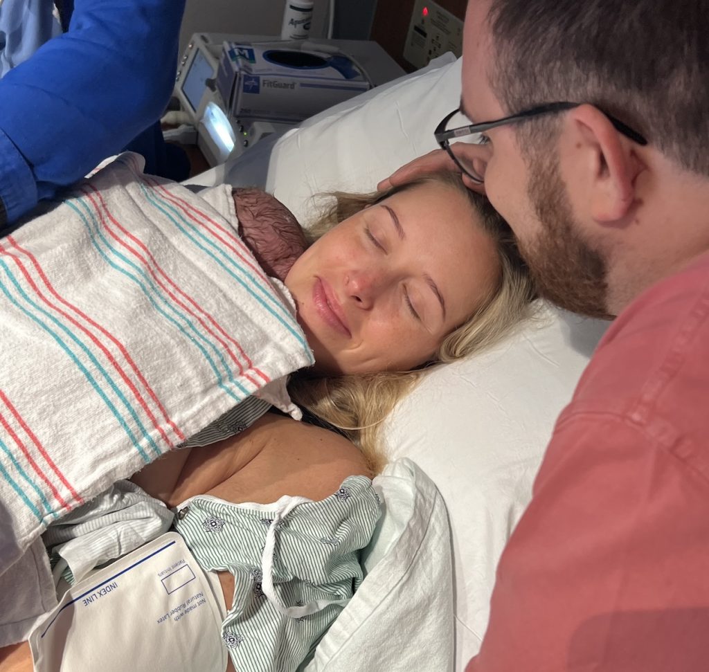 Allie Allemand birth story