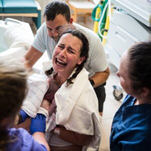 Successful ECV and Unmedicated Hospital Birth Story + Loss of Parent Before Pregnancy