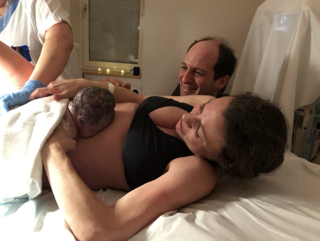 giving birth in sweden