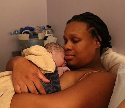 giving birth at home