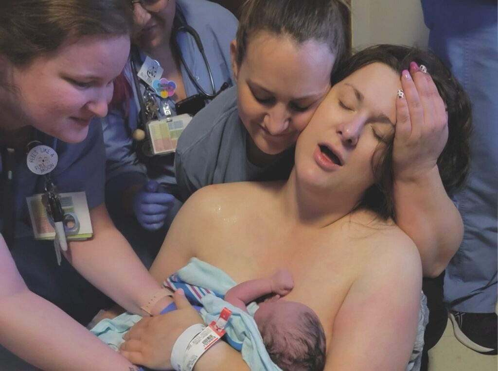 natural pregnancy after embryo adoption