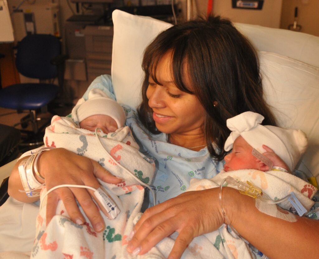 vaginal twin birth story