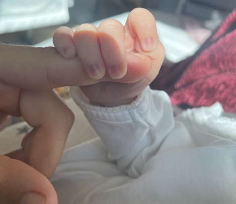 Positive hospital transfer birth story