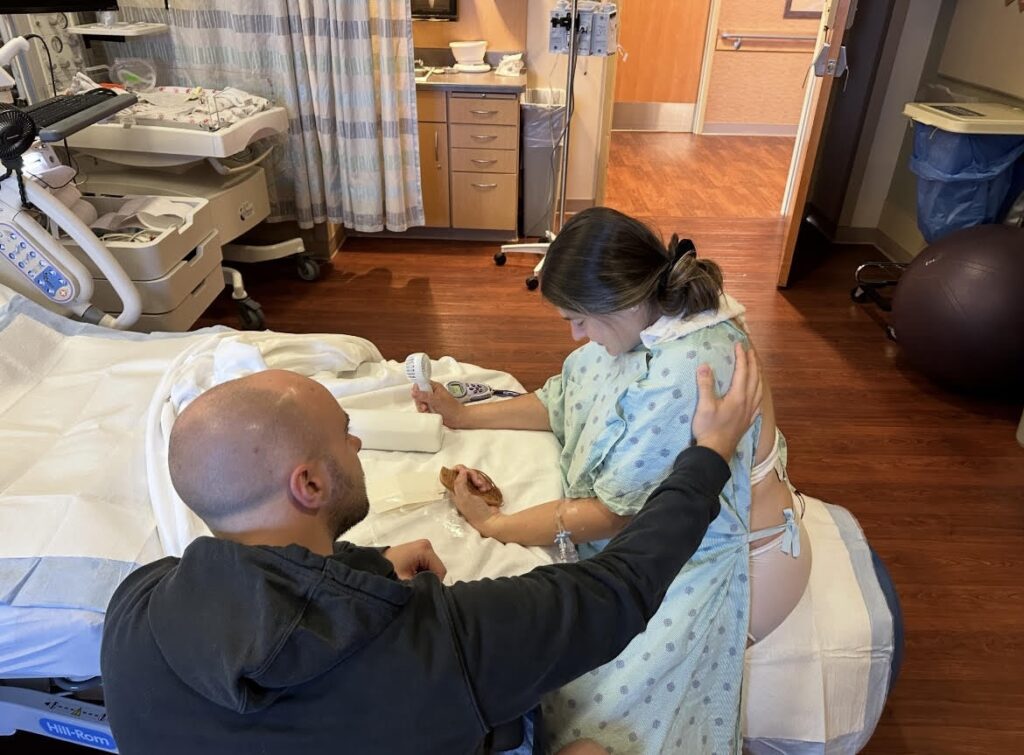 unmedicated hospital birth