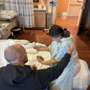 Dream Uncomplicated Unmedicated Hospital Birth Story & Postpartum Anxiety Discussion