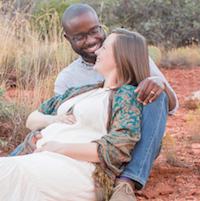 Couple expecting a child